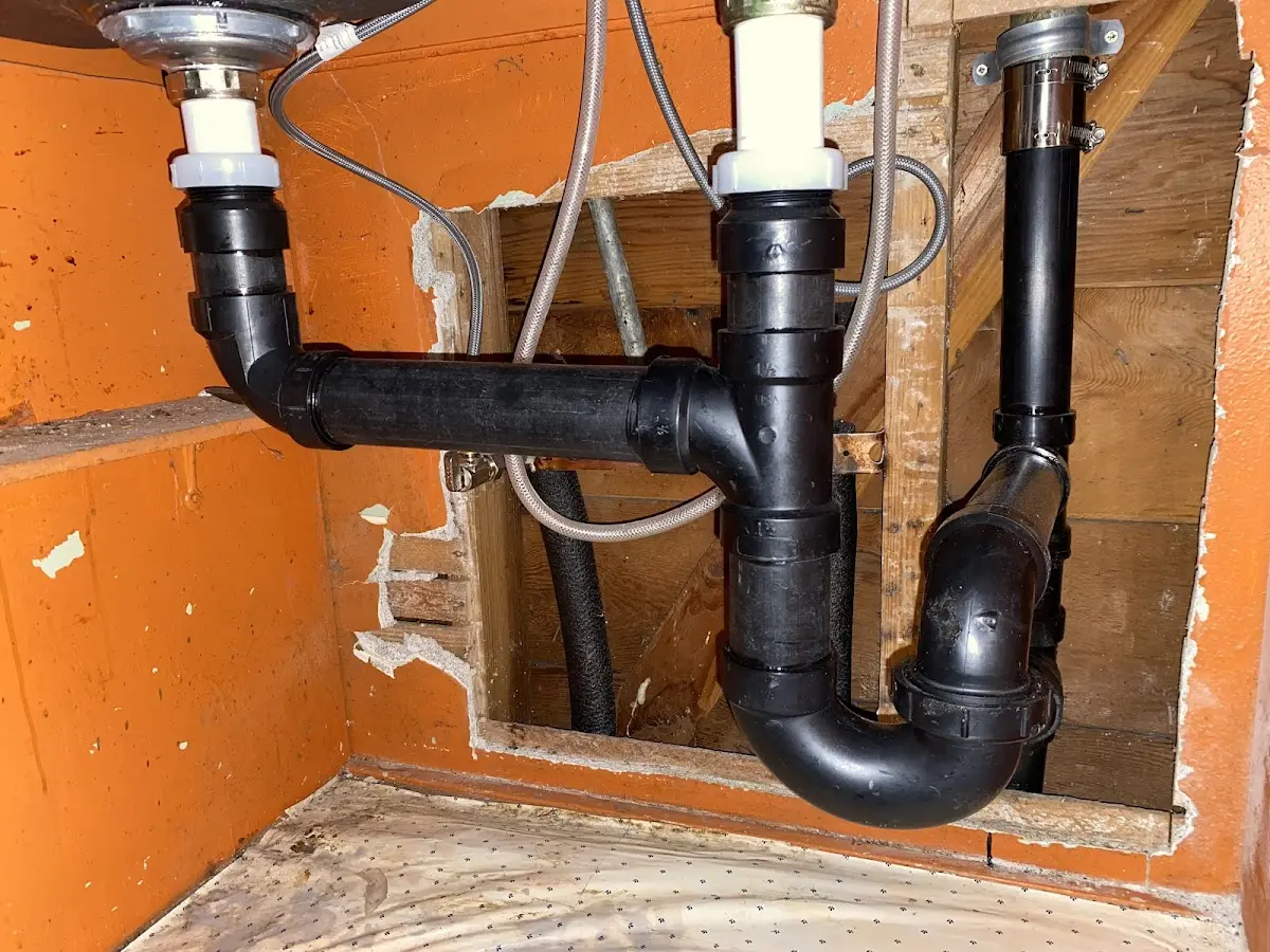 Professional Repiping Services equipment and tools on the job in Douglasville